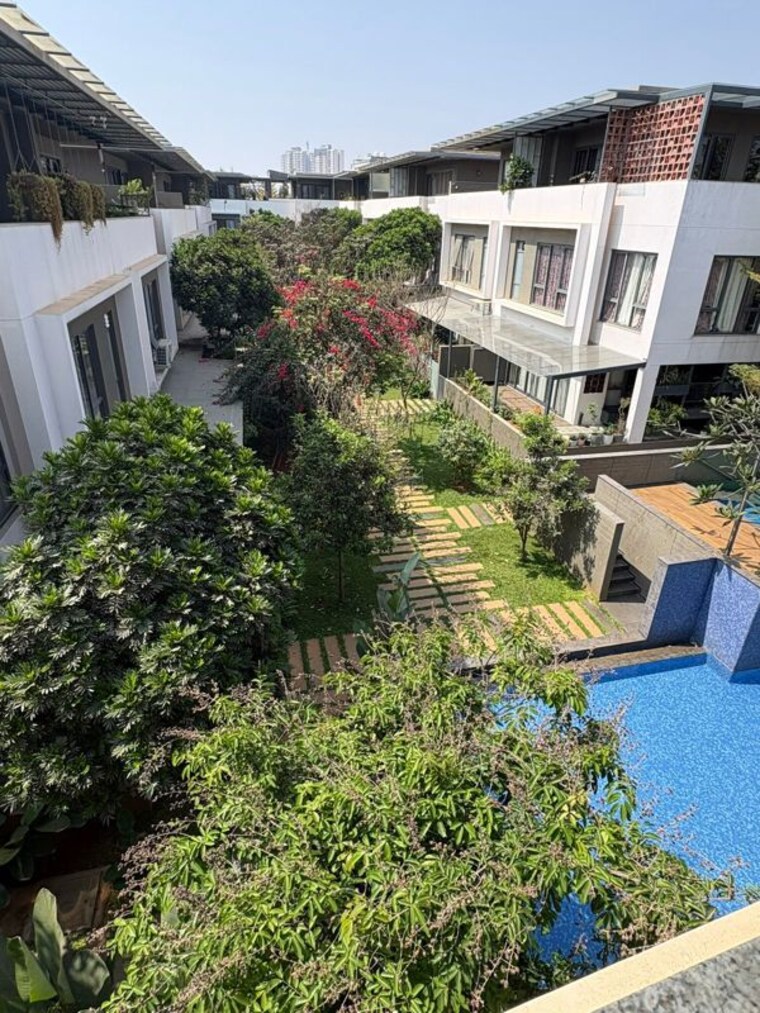 Balcony, alanoville-apartments 4 Bedroom 2950 Sq.Ft. Villa In Hennur Road Bangalore 10094824