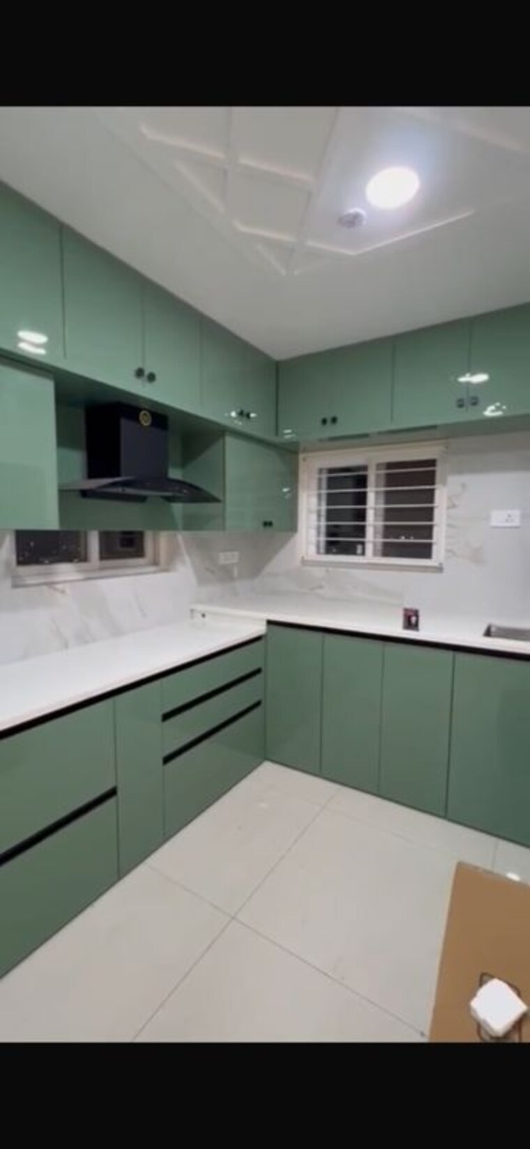 Kitchen, asbl-spire 3 Bedroom 1930 Sq.Ft. Apartment In Kokapet Hyderabad 10094683