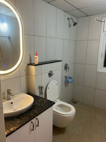 Bathroom in 3 BHK Apartment at Godrej 24 Sarjapur, Sarjapur Road – for Rent