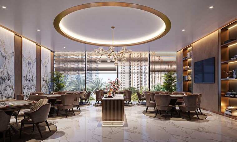 Living Room, tarc-ishva 3 Bedroom 2850 Sq.Ft. Apartment In Sector 63a Gurgaon 10094977