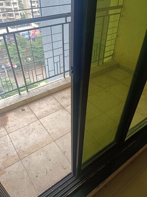 Balcony in 3 BHK Apartment at Anant CHS Kharghar, Kharghar – for Rent