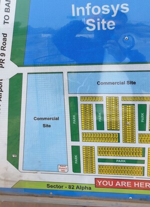  Plot – Map Location View at Sector 83 A - for Sale