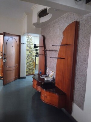 Living Room in 3 BHK Apartment at Gokhale Saraswati Park, Ideal Colony – for Rent