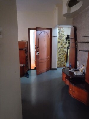 Living Room in 3 BHK Apartment at Gokhale Saraswati Park, Ideal Colony – for Rent