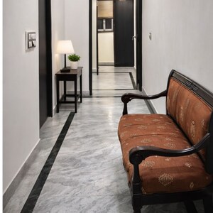 Staircase in 2 BHK Builder Floor at Moti Nagar – for Rent