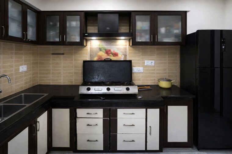 Kitchen, moti nagar 2 Bedroom 1176 Sq.Ft. Builder Floor In Moti Nagar Delhi 10095340
