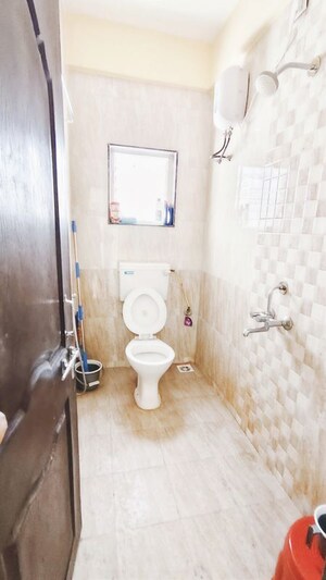 Bathroom in 1 BHK Apartment at Wadgaon Sheri – for Rent