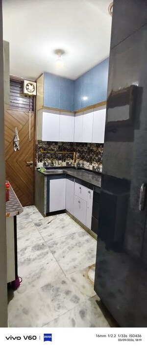 Kitchen in 1.5 BHK Independent House at RWA Apartments Sector 50, Sector 50 – for Rent