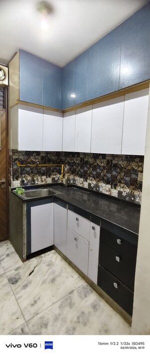 Kitchen in 1.5 BHK Independent House at RWA Apartments Sector 50, Sector 50 – for Rent