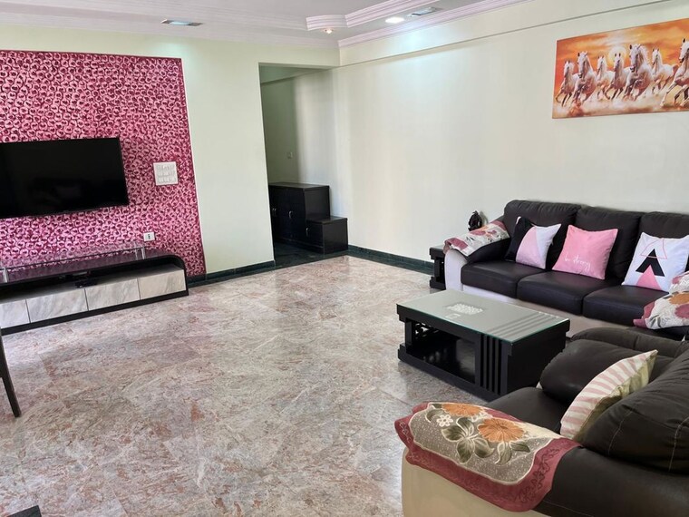 Bedroom, hiranandani-tiara 3 Bedroom 1350 Sq.Ft. Apartment In Ghodbunder Road Thane 10095484