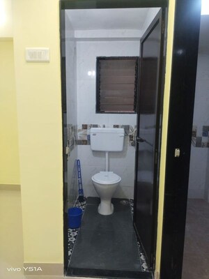 Bathroom in 1 BHK Apartment at Shri Ashoka Heights Naupada, Naupada – for Rent