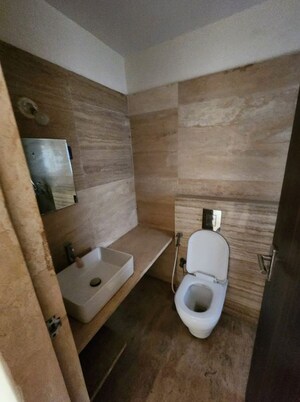 Bathroom in 2 BHK Apartment at Shreedham Classic, Goregaon West – for Rent