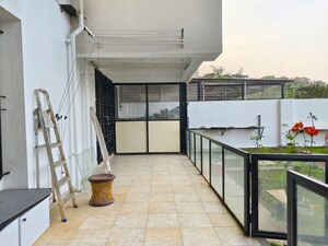 Balcony in 4 BHK Apartment at Mont Vert Belair, Bhugaon – for Rent