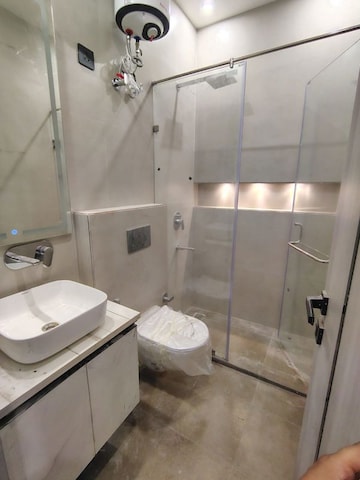 Bathroom in 3 BHK Builder Floor at Kalkaji – for Sale