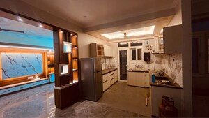 Kitchen in 3.5 BHK Apartment at Arsha Sumangalam Vrindavan Yojana, Vrindavan Yojna – for Rent