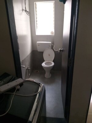 Bathroom in 2 BHK Apartment at Om Audumber, Shivane – for Rent