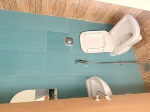 Bathroom in 1 BHK Apartment at Lodha Crown Kolshet, Kolshet Road – for Rent