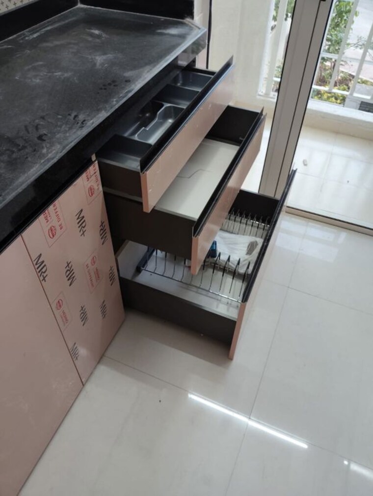 Kitchen, rustomjee-athena 2 Bedroom 1000 Sq.Ft. Apartment In Majiwada Thane 10095566