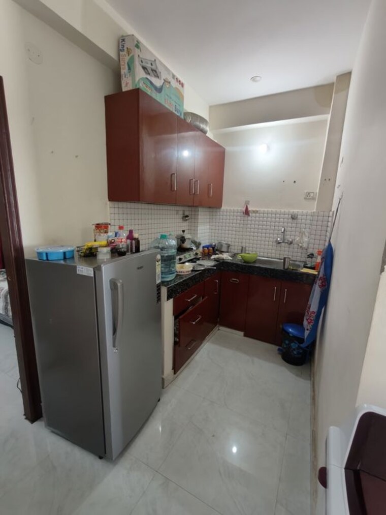 Kitchen, neb sarai 1 Bedroom 450 Sq.Ft. Builder Floor In Neb Sarai Delhi 10095590