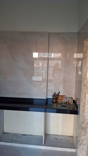 Kitchen in 3 BHK Apartment at Bhutra Mangal Karini Sky Breeze, Goregaon West – for Rent