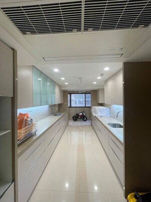 Building Lobby in 4 BHK Apartment at Dn Nagar – for Rent