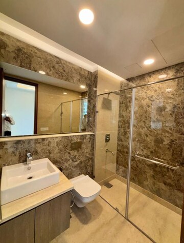 Attached Bathroom in 3 BHK Apartment at Ambience Creacions, Sector 22 – for Rent