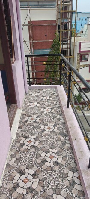 Balcony in 2 BHK Independent House at Thanisandra Main Road – for Rent