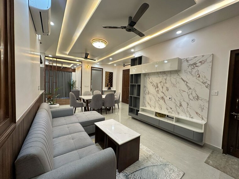 Master Bedroom, rishita-mulberry-heights 3.5 Bedroom 2033 Sq.Ft. Apartment In Sushant Golf City Lucknow 10095661