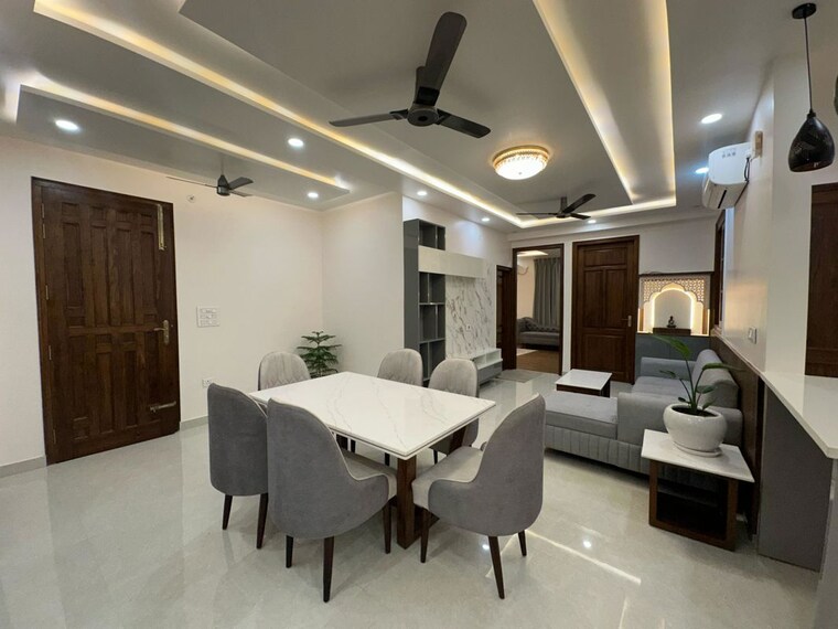 Master Bedroom, rishita-mulberry-heights 3.5 Bedroom 2033 Sq.Ft. Apartment In Sushant Golf City Lucknow 10095661