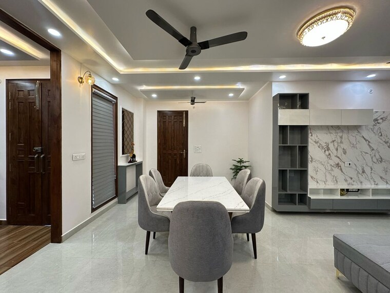 Master Bedroom, rishita-mulberry-heights 3.5 Bedroom 2033 Sq.Ft. Apartment In Sushant Golf City Lucknow 10095661