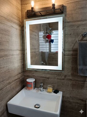 Bathroom in 2 BHK Apartment at Siddha Eden Lake Ville, Bt Road – for Sale