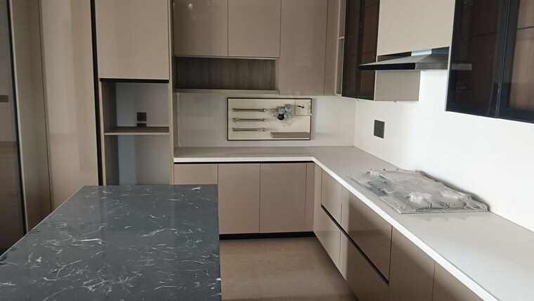Kitchen, aba-county-107 5 Bedroom 6570 Sq.Ft. Apartment In Sector 107 Noida 10095685