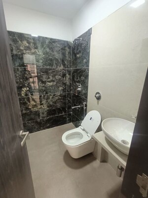 Bathroom in 2 BHK Apartment at Chandak 34 Park Estate, Goregaon West – for Rent