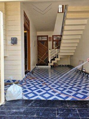 Staircase in 2 BHK Independent House at Chinhat – for Rent