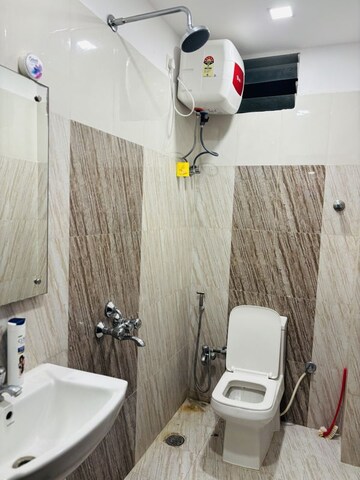 Bathroom in 2 BHK Builder Floor at Anita Residency Madhapur, Madhapur – for Rent