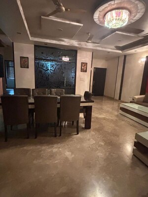 Living Room in 1 RK Independent House at Sector 49 – for Rent