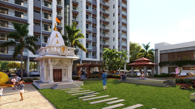 Exterior View, besa 2.5 Bedroom 1475 Sq.Ft. Apartment In Besa Nagpur 10095739