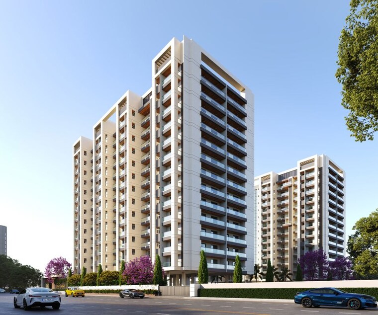 Exterior View, besa 2.5 Bedroom 1475 Sq.Ft. Apartment In Besa Nagpur 10095739
