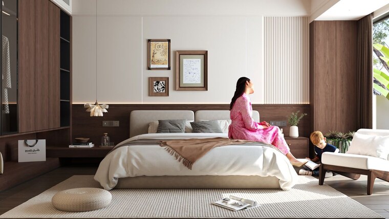 Bedroom, besa 2 Bedroom 1190 Sq.Ft. Apartment In Besa Nagpur 10095748