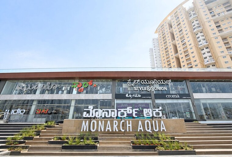 Exterior View, monarch-aqua 2 Bedroom 1228 Sq.Ft. Apartment In Kr Puram Bangalore 10095751