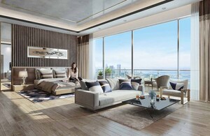 Gym in 4 BHK Apartment at Hubtown 25 Downtown, Tardeo – for Sale