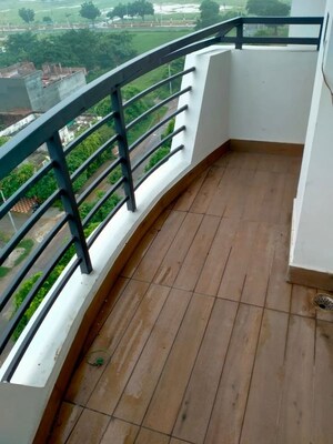 Balcony in 3 BHK Apartment at Arsha Sumangalam Vrindavan Yojana, Vrindavan Yojna – for Rent