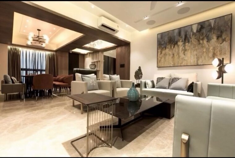 Living Room, andheri west 4 Bedroom 1870 Sq.Ft. Apartment In Andheri West Mumbai 10095799