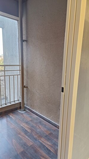 Balcony in 1 BHK Apartment at SM Eva Homes, Chikhali – for Rent