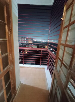 Balcony in 3 BHK Apartment at Aravali Enclave, Vrindavan Yojna – for Rent