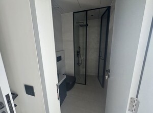 Building Lobby in 3 BHK Apartment at Lodha Parkside, Worli – for Rent