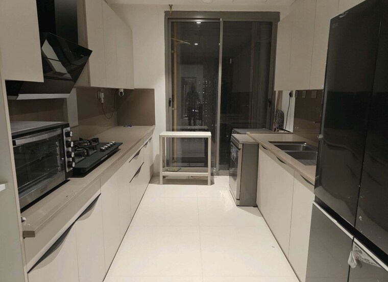Kitchen, rustomjee-crown 4 Bedroom 2100 Sq.Ft. Apartment In Prabhadevi Mumbai 10095851