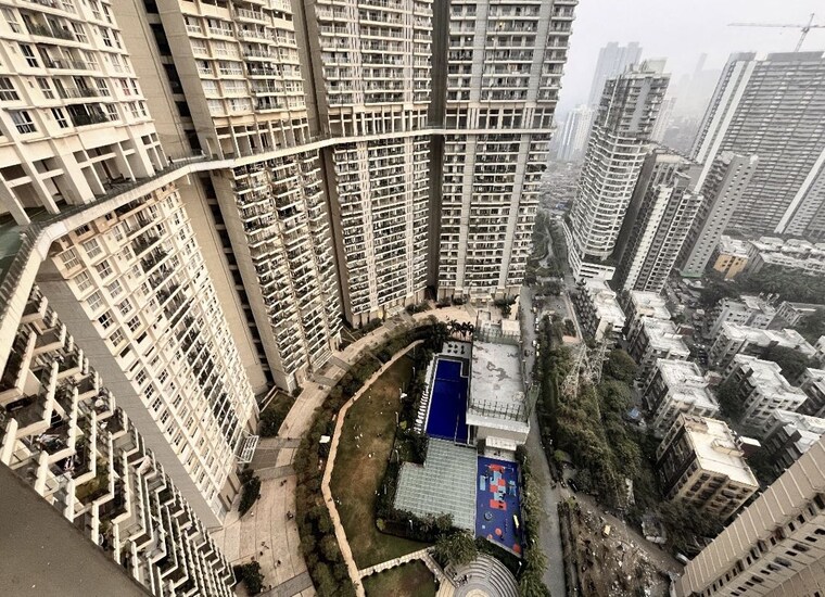 Exterior View, l-t-crescent-bay-t2 3 Bedroom 1100 Sq.Ft. Apartment In Parel Mumbai 10095869