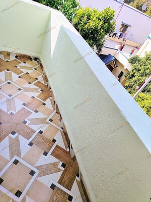 Balcony in 1 BHK Builder Floor at Vishal Nagar – for Rent