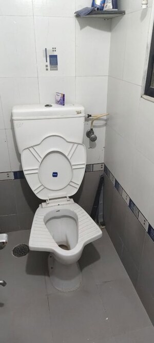 Bathroom in 1 BHK Apartment at Shraddha Nipun Galaxy, Bhandup West – for Rent